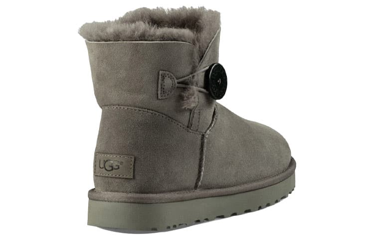 Ботинки зимние UGG Bailey Button II Boot Grey - изображение 4