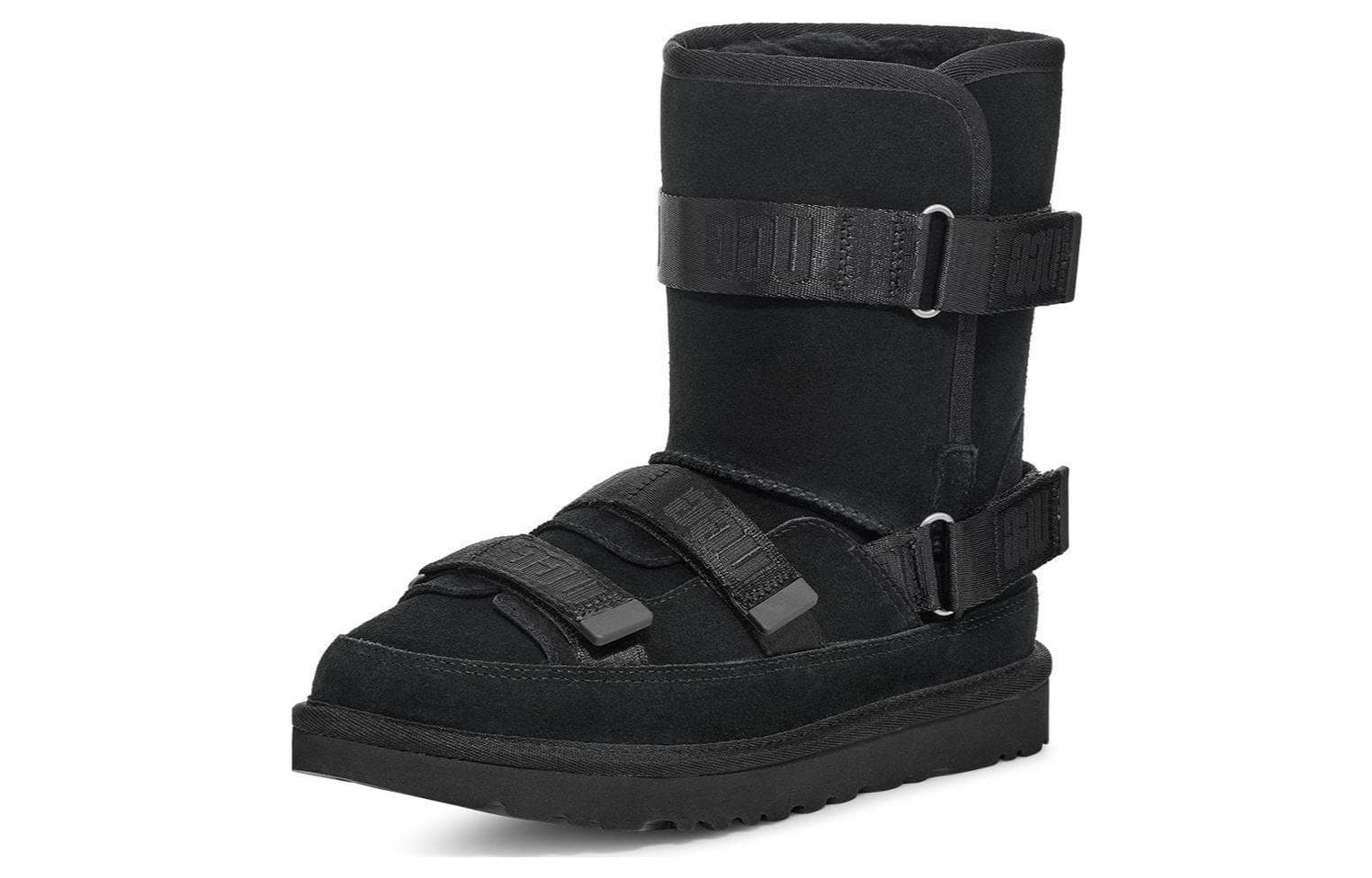 Ботинки зимние UGG Mid Snow Boots Black - изображение 2