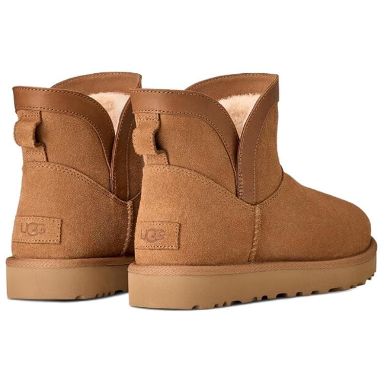 Ботинки зимние UGG Classic Novelty Корова Спилок Сноубутсы Женские - изображение 5