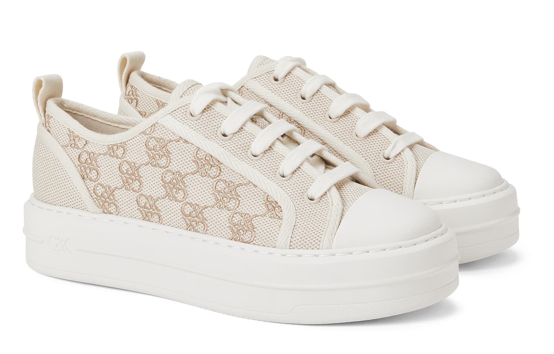 Кроссовки CHARLESKEITH ck 4cm Beige - изображение 2