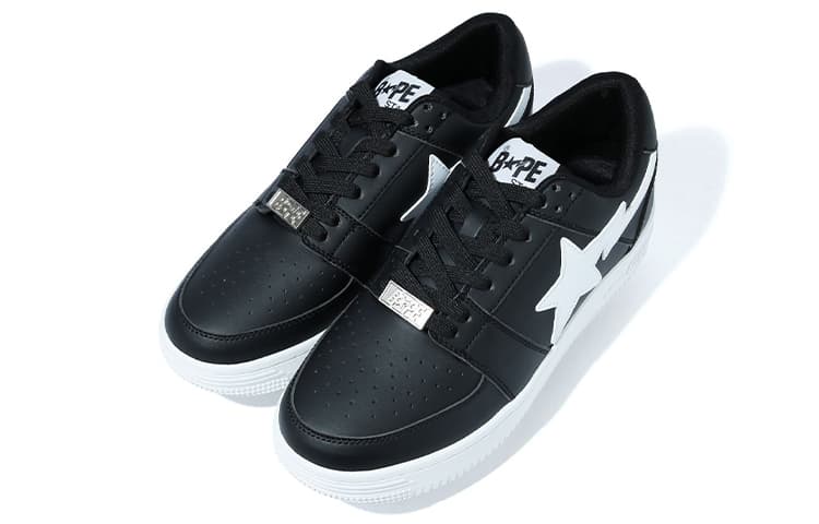 Кроссовки A BATHING APE STA Low Black White - изображение 2