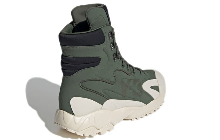 Ботинки уличные Y-3 Notoma Green Grey - изображение 4