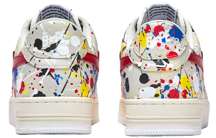 Кроссовки A BATHING APE STA White Red - изображение 3