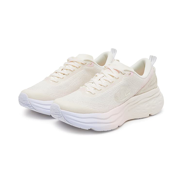 Кроссовки для бега Champion Low Top Беговые кроссовки Женские Молочно-белый Ромб Розовый - изображение 3