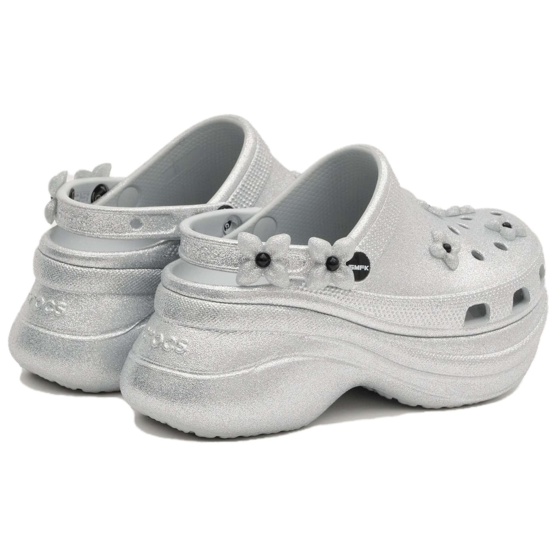 Сабо Crocs x SMFK Bae Clog Кит Сабо резиновые Женские Серебряные - изображение 6