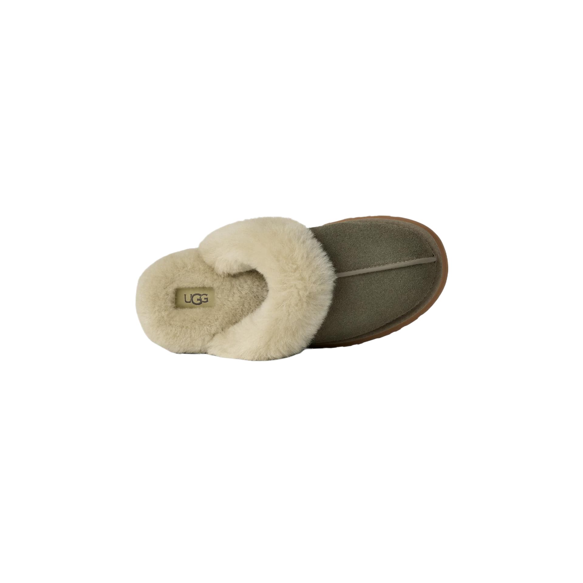 Сандалии UGG с флисовой подкладкой однотонные классические мюли тихие домашние тапочки для женщин - изображение 4