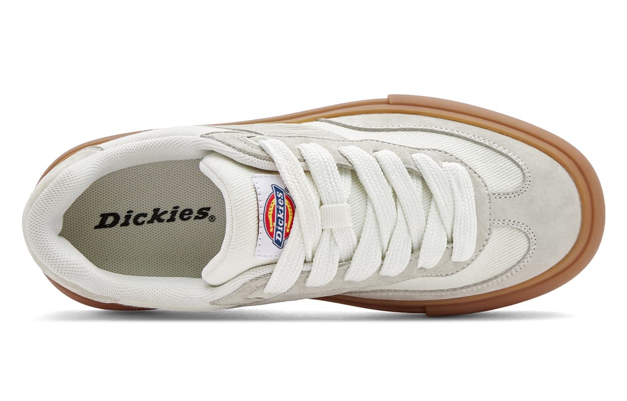 Кроссовки Dickies Низкие кеды немецкой армии (GAT) Унисекс Бежево-серый - изображение 3