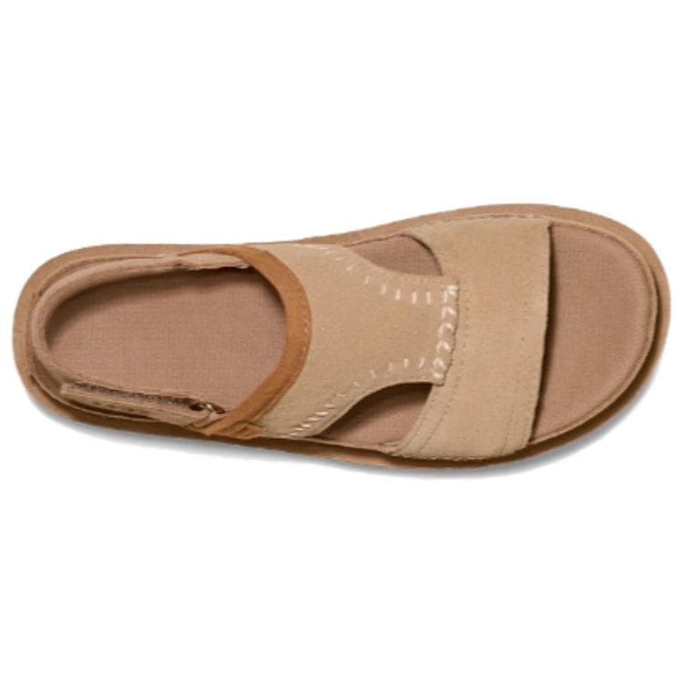 Шлёпанцы UGG Goldenstar one Шнуровые сандалии женские Светлый умбра - изображение 5