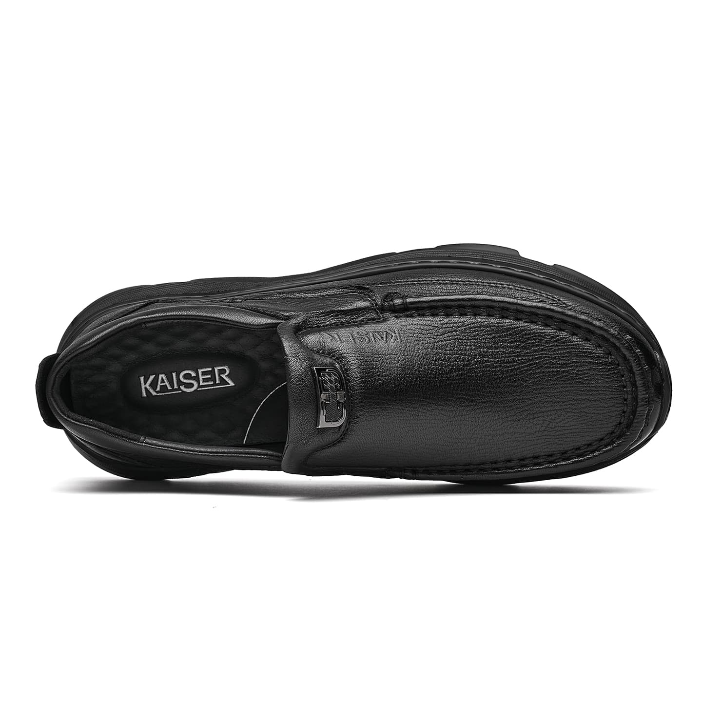 Кроссовки KAISER Овечья кожа Удобный на платформе Универсальный Амортизация Oтскок Увеличение роста Износостойкий Дышащий Лоу-топы Повседневные кожаные туфли Мужской - изображение 3