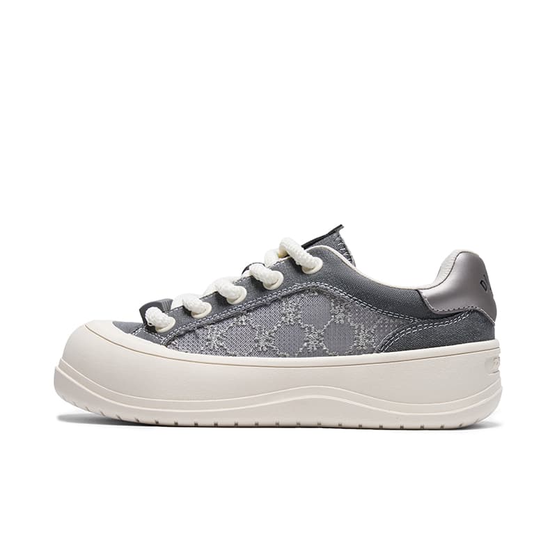 Кроссовки Dickies Низкий топ Повседневная обувь Женская Светло-серый - изображение 1