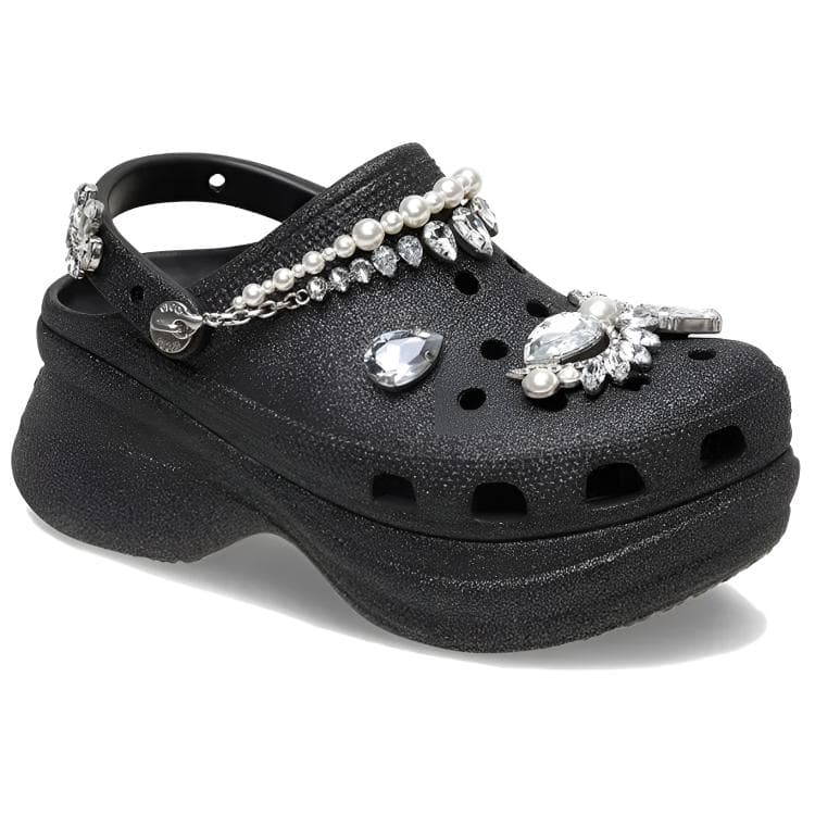 Сабо Crocs Bae Clog Кит Сабо резиновые женские черный - изображение 4