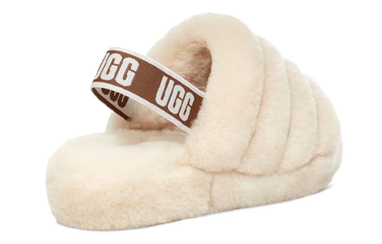 Тапочки UGG Fluff Yeah Natural - изображение 5