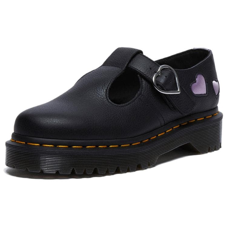 Dr.Martens Коровья кожа Платформа Туфли Мэри Джейн Женские Черные - изображение 3