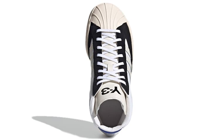 Кроссовки Y-3 Yohji Pro White Black — фото 5