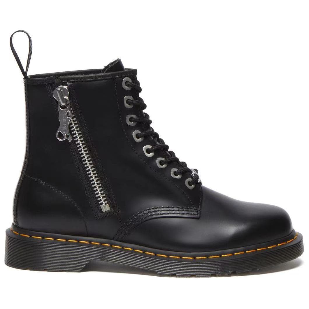 Ботинки Dr.Martens 1460 Zip Black Polished Smooth - изображение 2