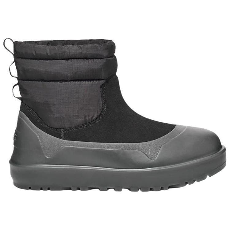 Ботинки зимние UGG Флисовые с обувью Slip-On Короткие Снежные ботинки Мужские Черные - изображение 2