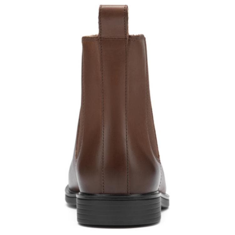 Ботинки челси Clarks Коровья кожа Короткий Челси Мужской Коричневый - изображение 3