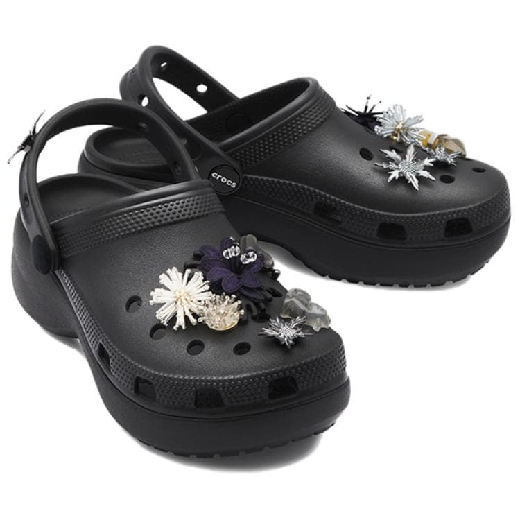 Сабо Crocs x THE BEAST Облако ЭВА Сабо Резиновые Женские Черные - изображение 3