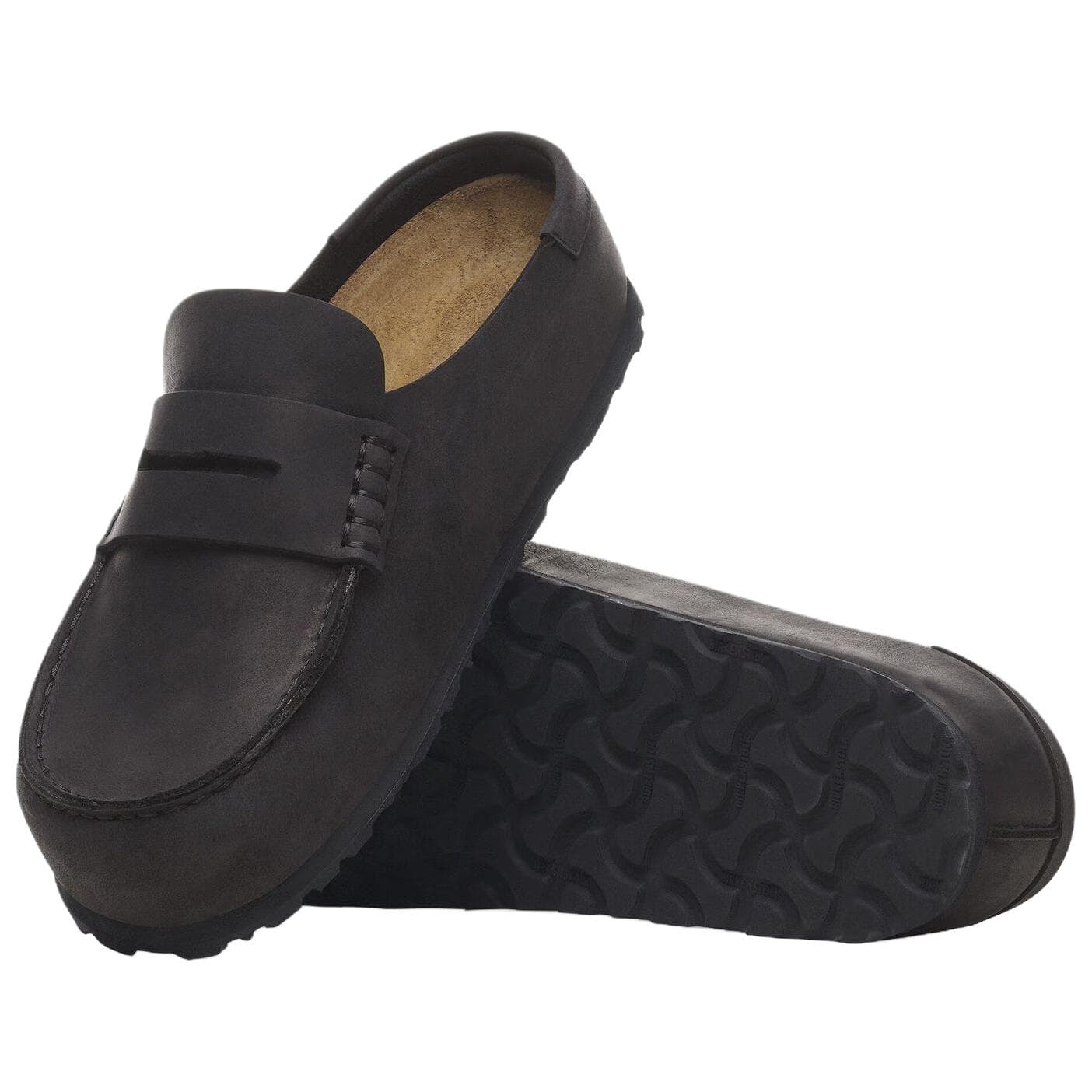 Сандалии Birkenstock Naples Отсутствие специальных функций Закрытые тапочки Унисекс Черный обычный Свободный покрой - изображение 6
