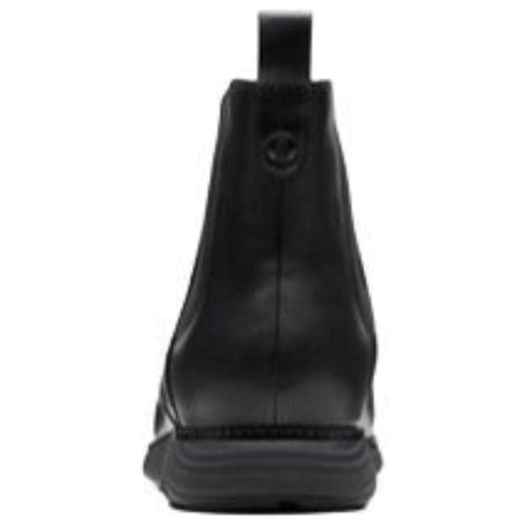 Ботинки челси Clarks Коровья кожа Короткий Челси 2,5 см Мужской Черный - изображение 5