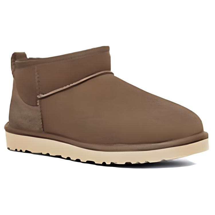 Ботинки зимние ugg Короткий Сноубутсы Мужской Коричневый - изображение 2