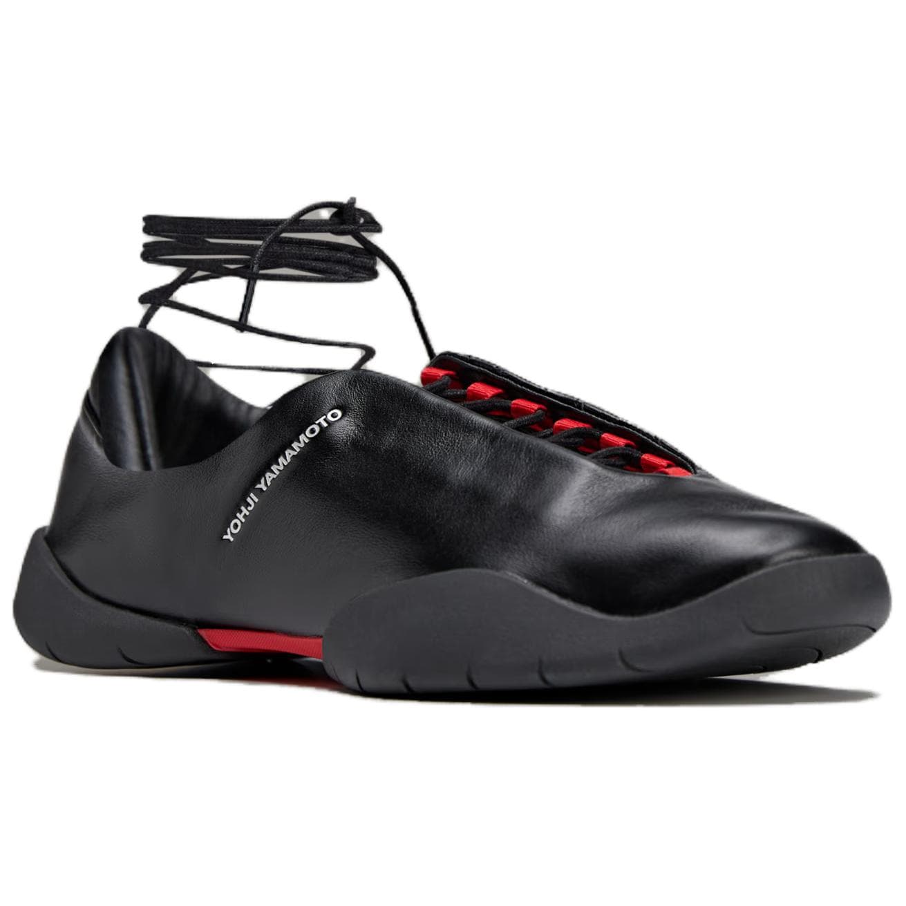 Кроссовки Y-3 Regu Кожа Модные Удобные Повседневные Лоу-топы Унисекс Черный - изображение 3