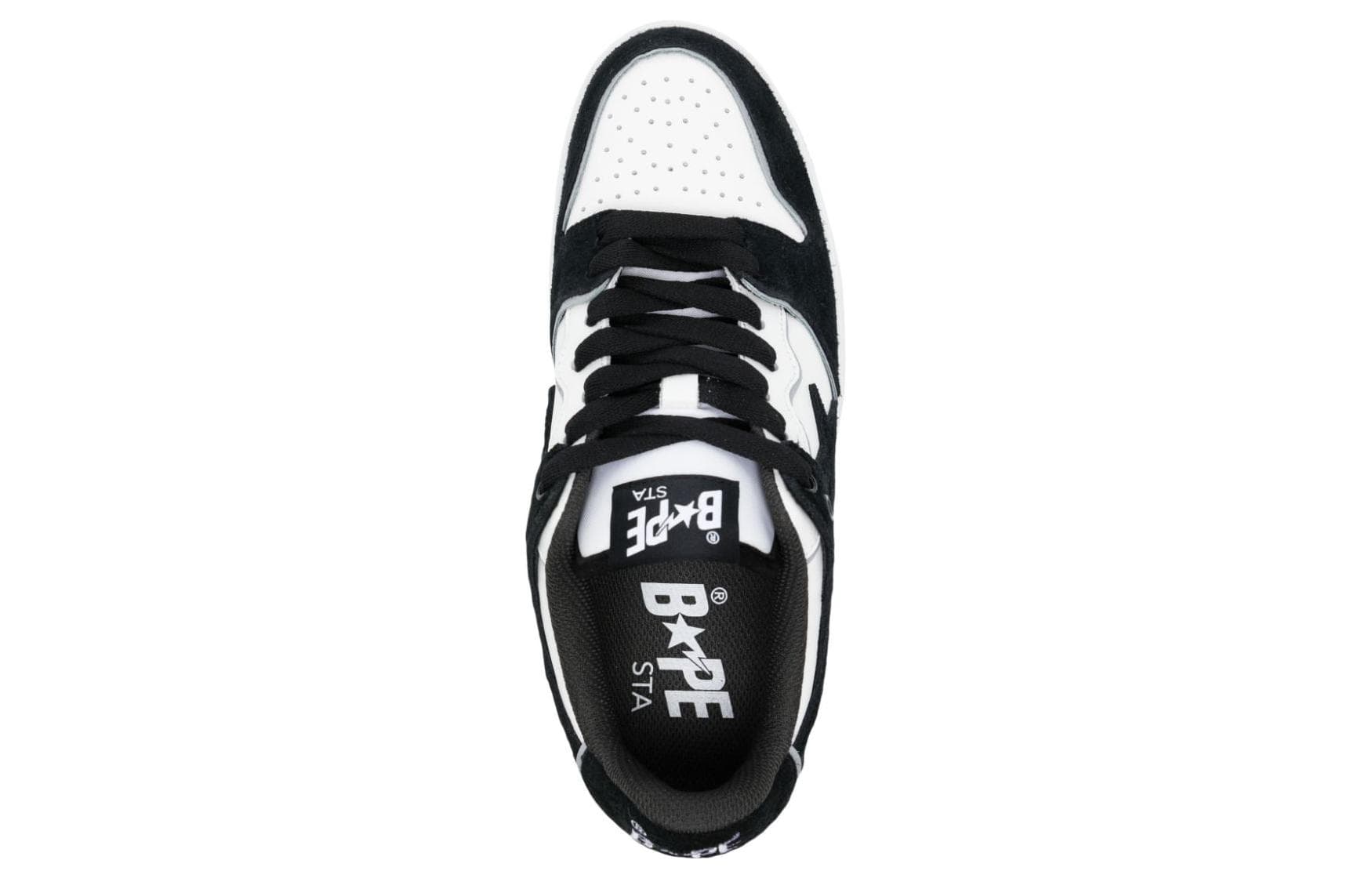 Кроссовки A BATHING APE SK8 STA Black White - изображение 6