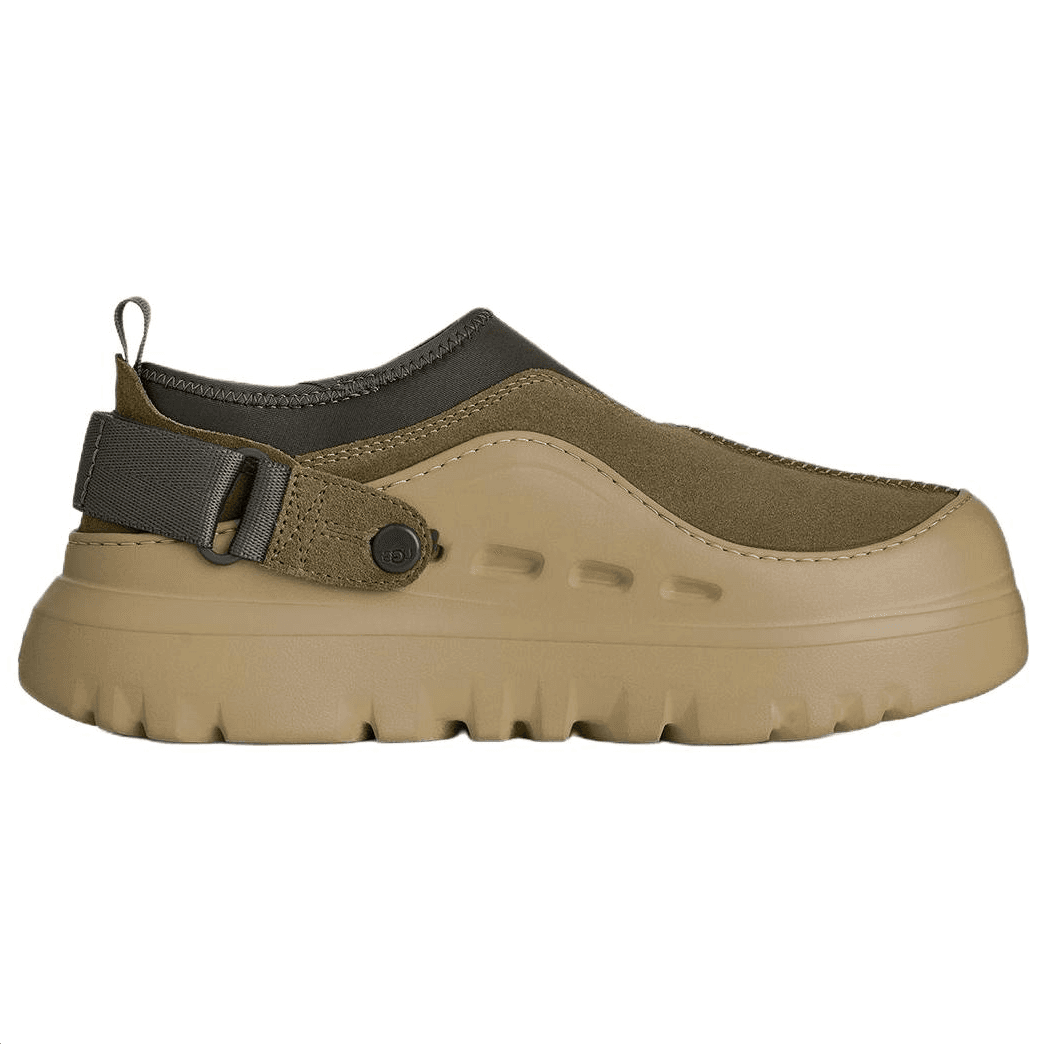 Кроссовки UGG PeakMod Lowcut Спилок Коровья Кожа Низкий Верх Повседневная Обувь Мужская Темно-Оливковый - изображение 2