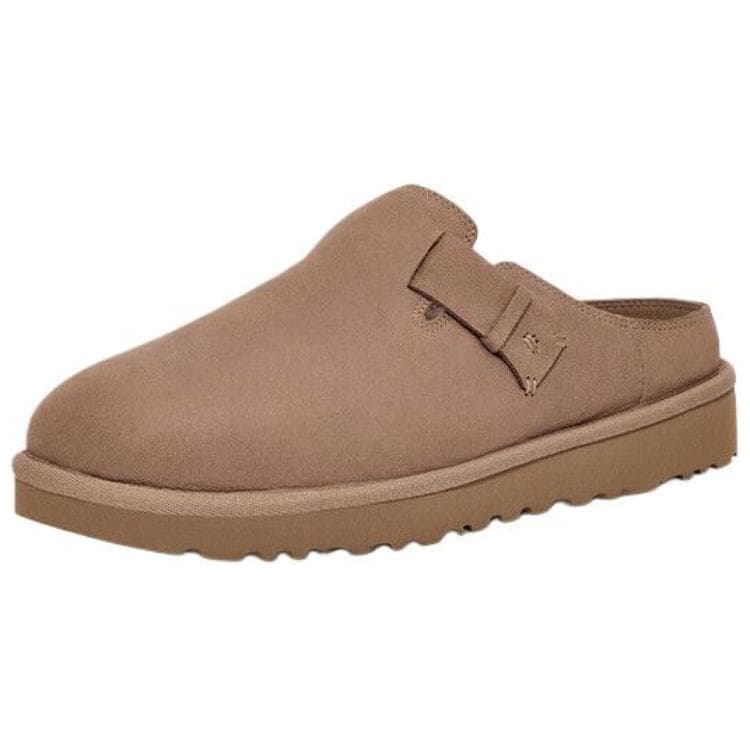 Сандалии UGG противоскользящие закрытые тапочки мужские умбра - изображение 3