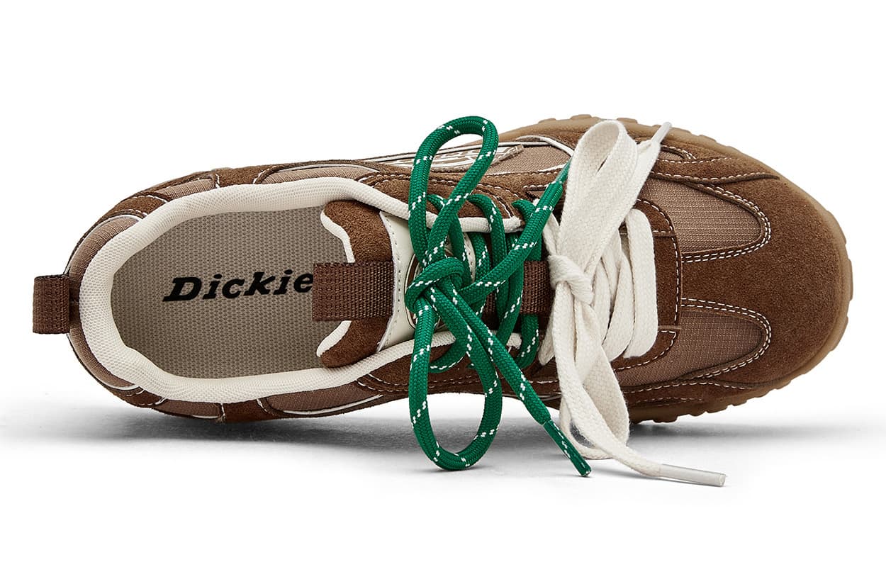 Кроссовки Dickies Низкий Топ Повседневная Обувь Женская Коричневая - изображение 2