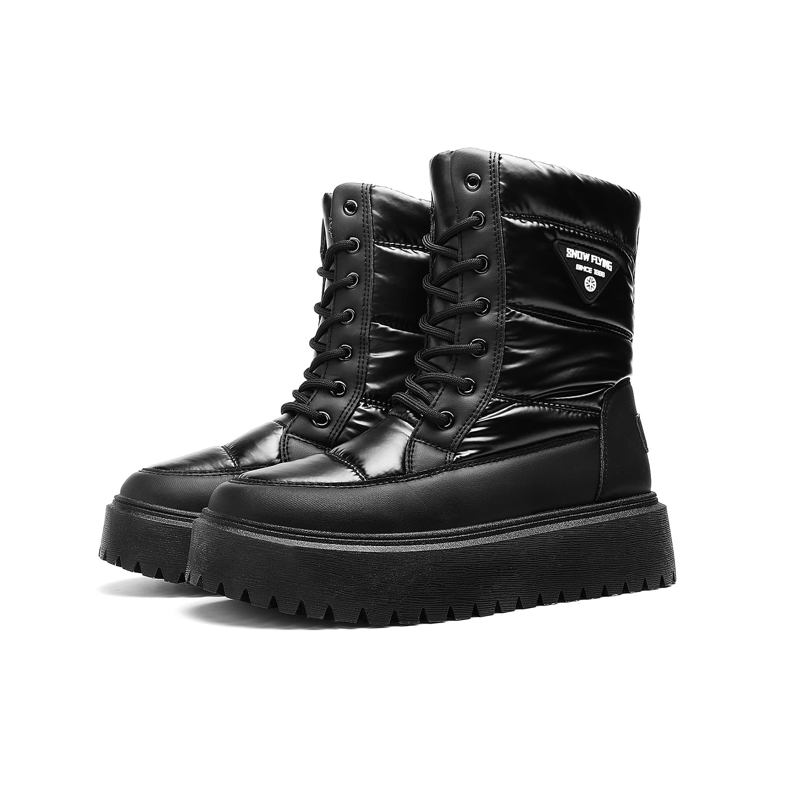 Ботинки зимние Snow Flying Winter Boots Black - изображение 3