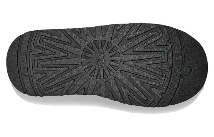 Ботинки UGG Женские высокие сапоги из кожи черного цвета - изображение 6