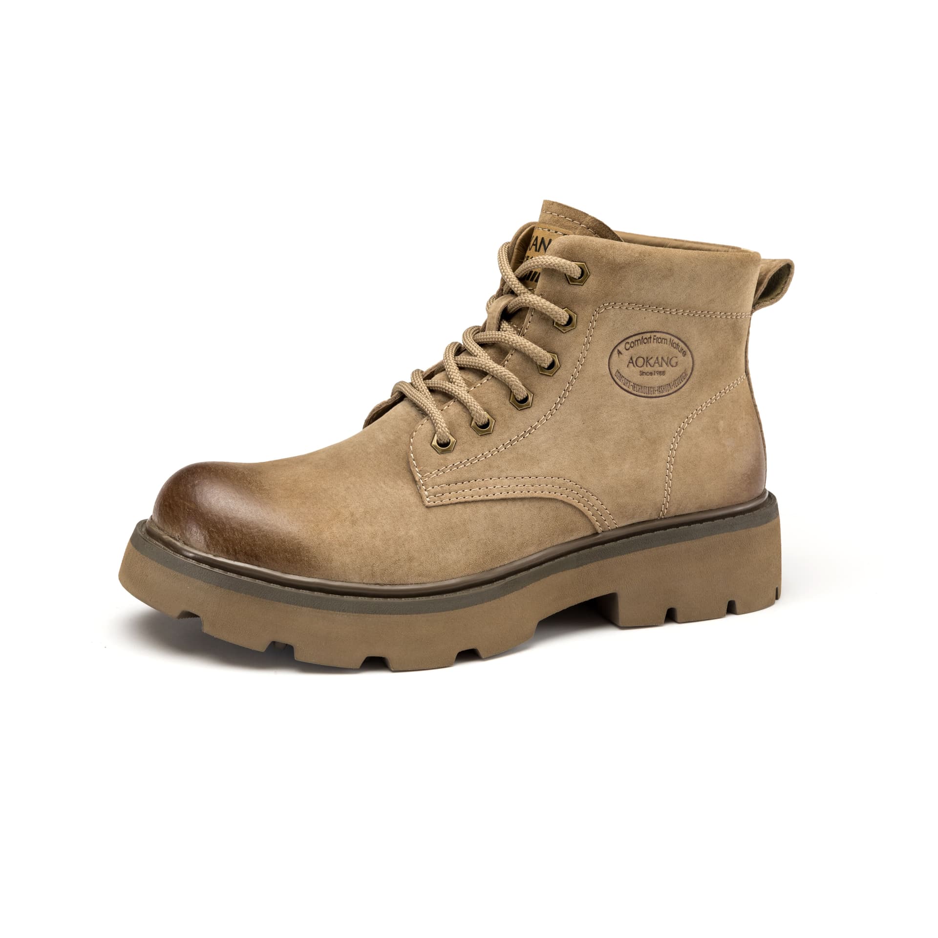 Ботинки AOKANG Martin Boots Khaki - изображение 2