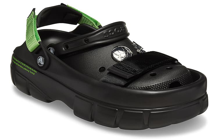 Сабо SANKUANZ x Crocs Classic Clog Black - изображение 3