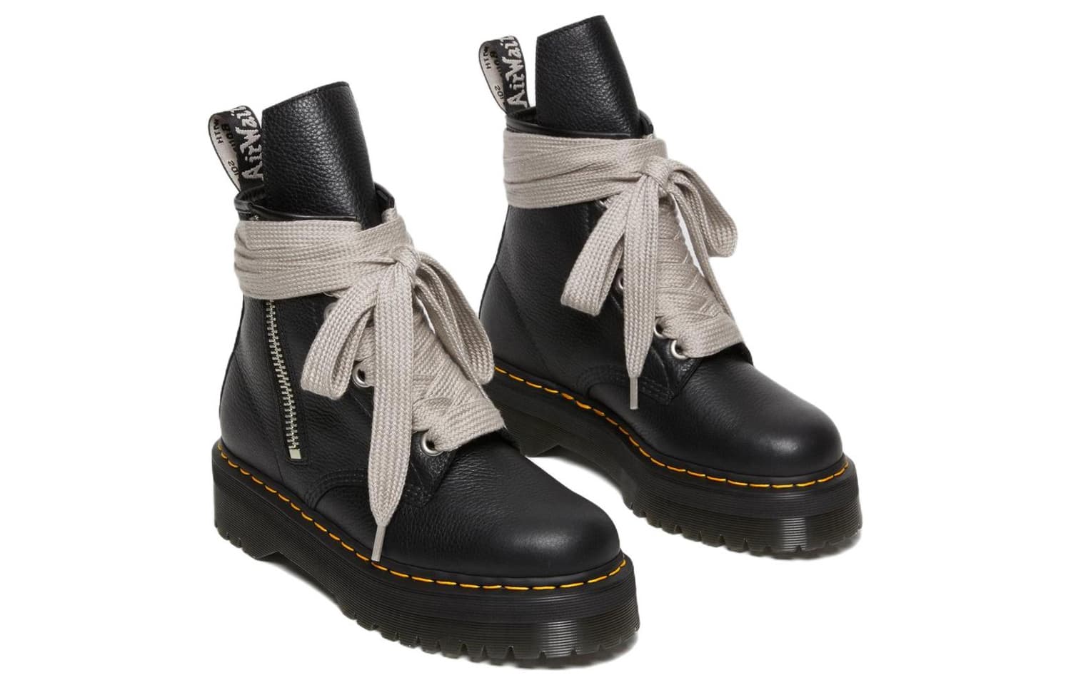 Ботинки RICK OWENS x Dr. Martens 1460 Black - изображение 3