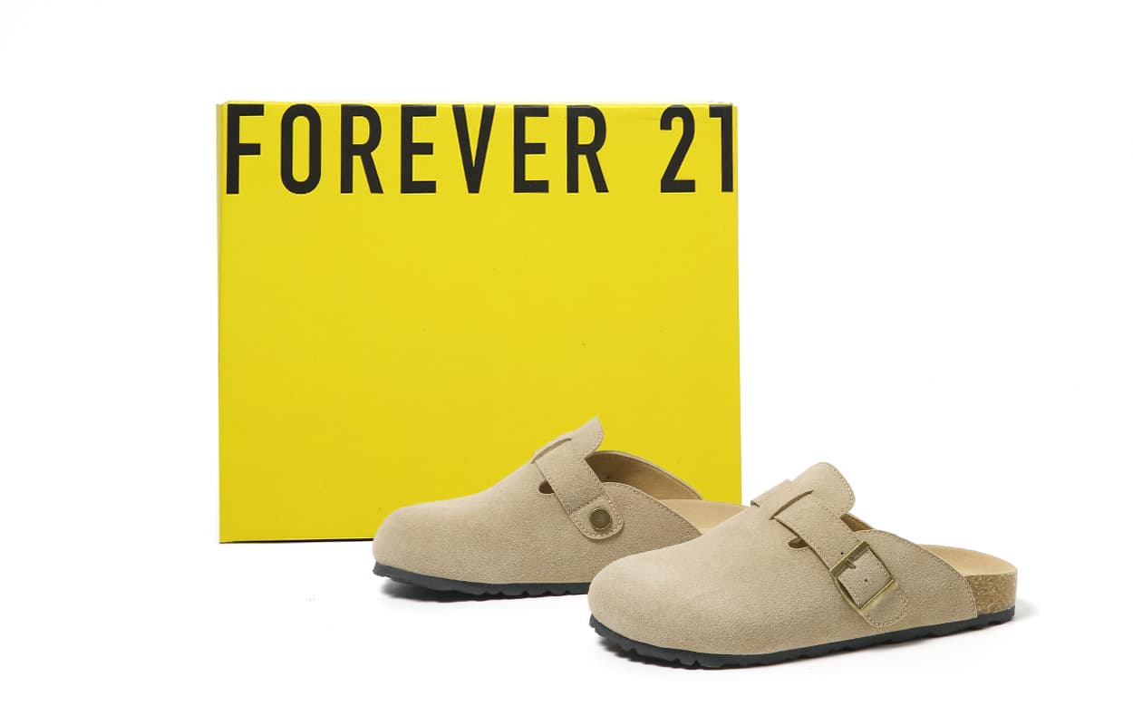 Сандалии FOREVER 21 Без специальных функций Закрытые тапочки Женские - изображение 2