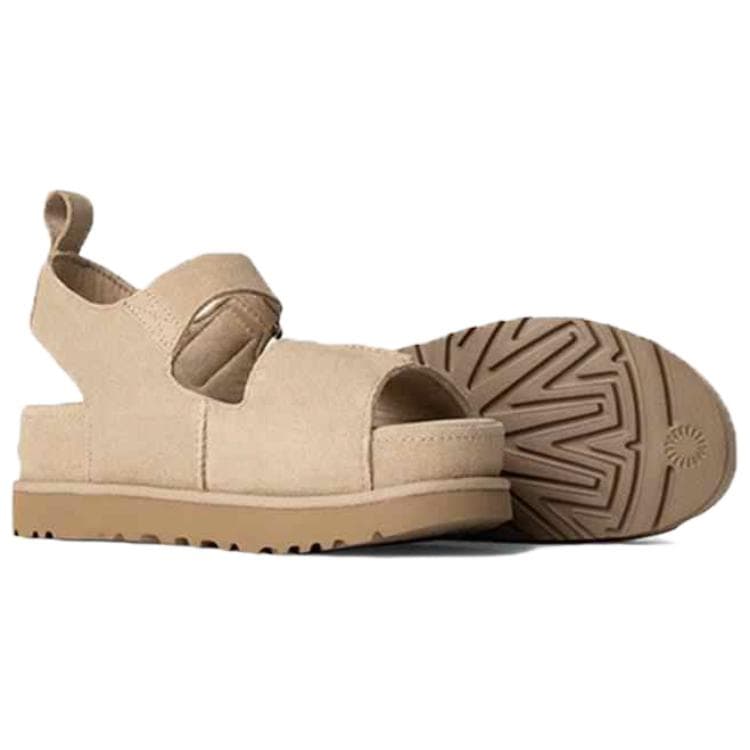 Шлёпанцы UGG Goldenstar Hi one Шнурованные Сандалии Женские Песочный - изображение 4