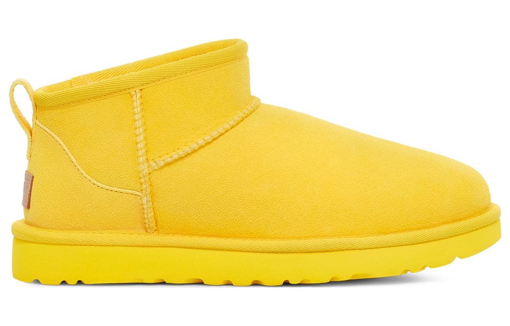 Ботинки зимние UGG Ankle Snow Boots Yellow - изображение 2