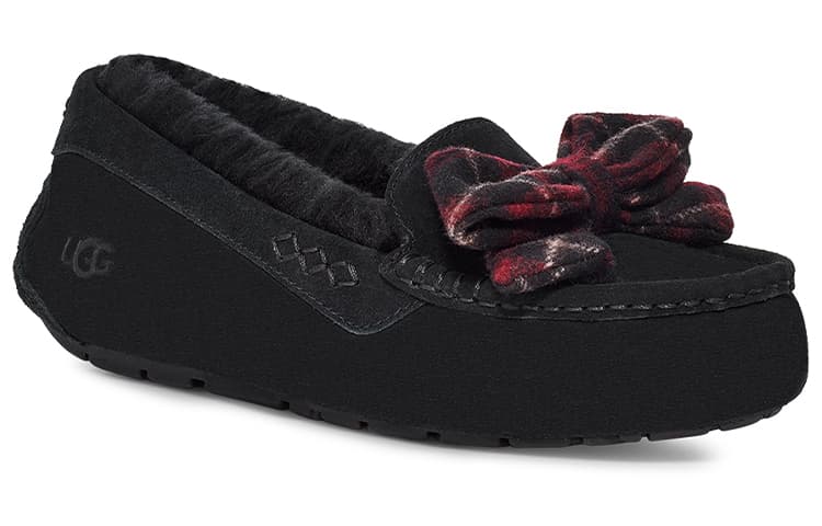 Кроссовки UGG ANSLEY Plaid Bow - изображение 3