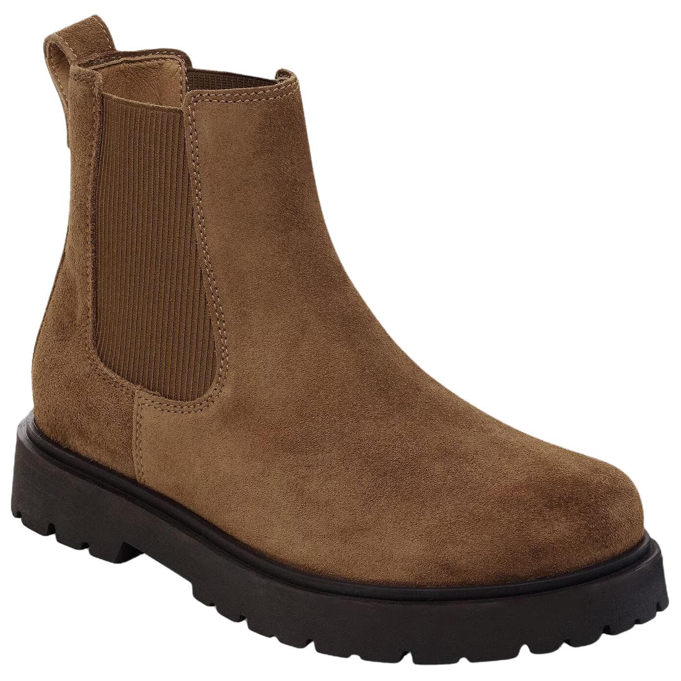 Ботинки челси Биркенсток Highwood Slip on Искусственная замша Короткий Челси Женский Коричневый Узкий Версия - изображение 2