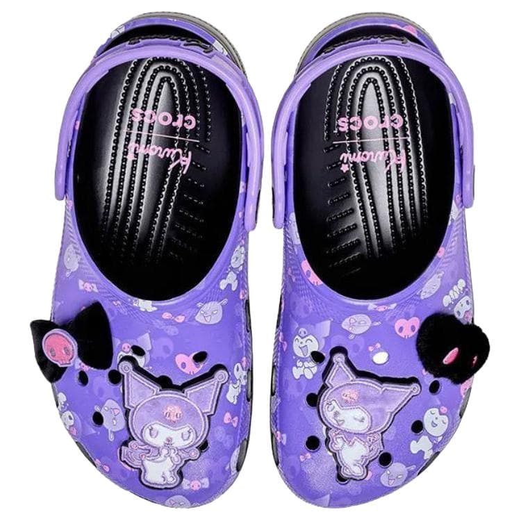 Сабо Crocs x KUROMI Классические KUROMI Sabo Резиновые Женские Фиолетовые - изображение 5