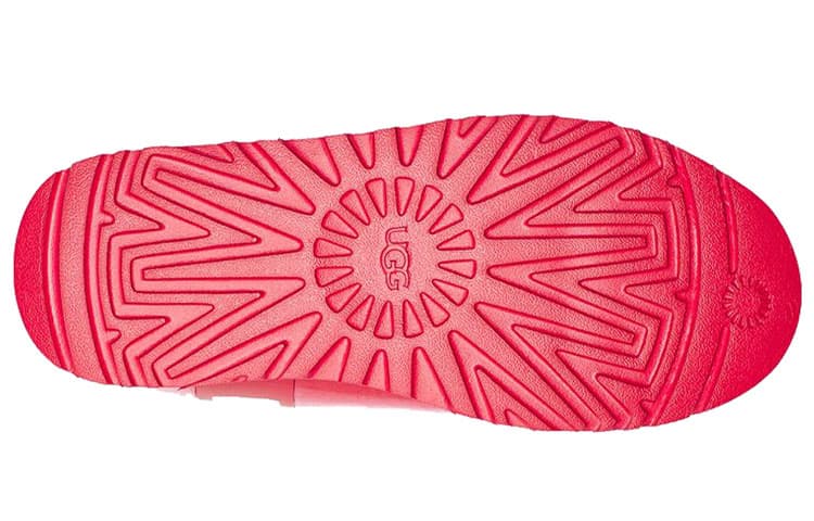 Ботинки зимние UGG Classic Clear Mini Red Pink - изображение 6