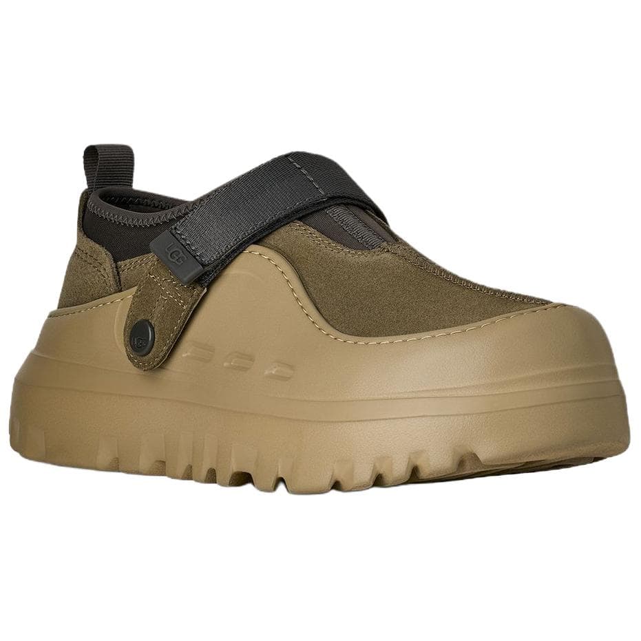 Кроссовки UGG PeakMod Lowcut Спилок Коровья Кожа Низкий Верх Повседневная Обувь Мужская Темно-Оливковый - изображение 3