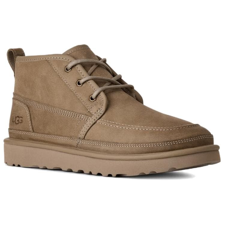 Ботинки зимние UGG Neumel с флисовой подкладкой комфортные минималистские зимние ботинки для мужчин цвет серый цвет каменный - изображение 3