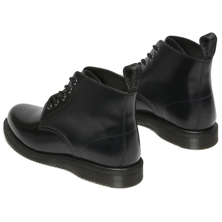 Ботинки Dr.Martens Коровья кожа Армейские ботинки Унисекс Черный - изображение 4