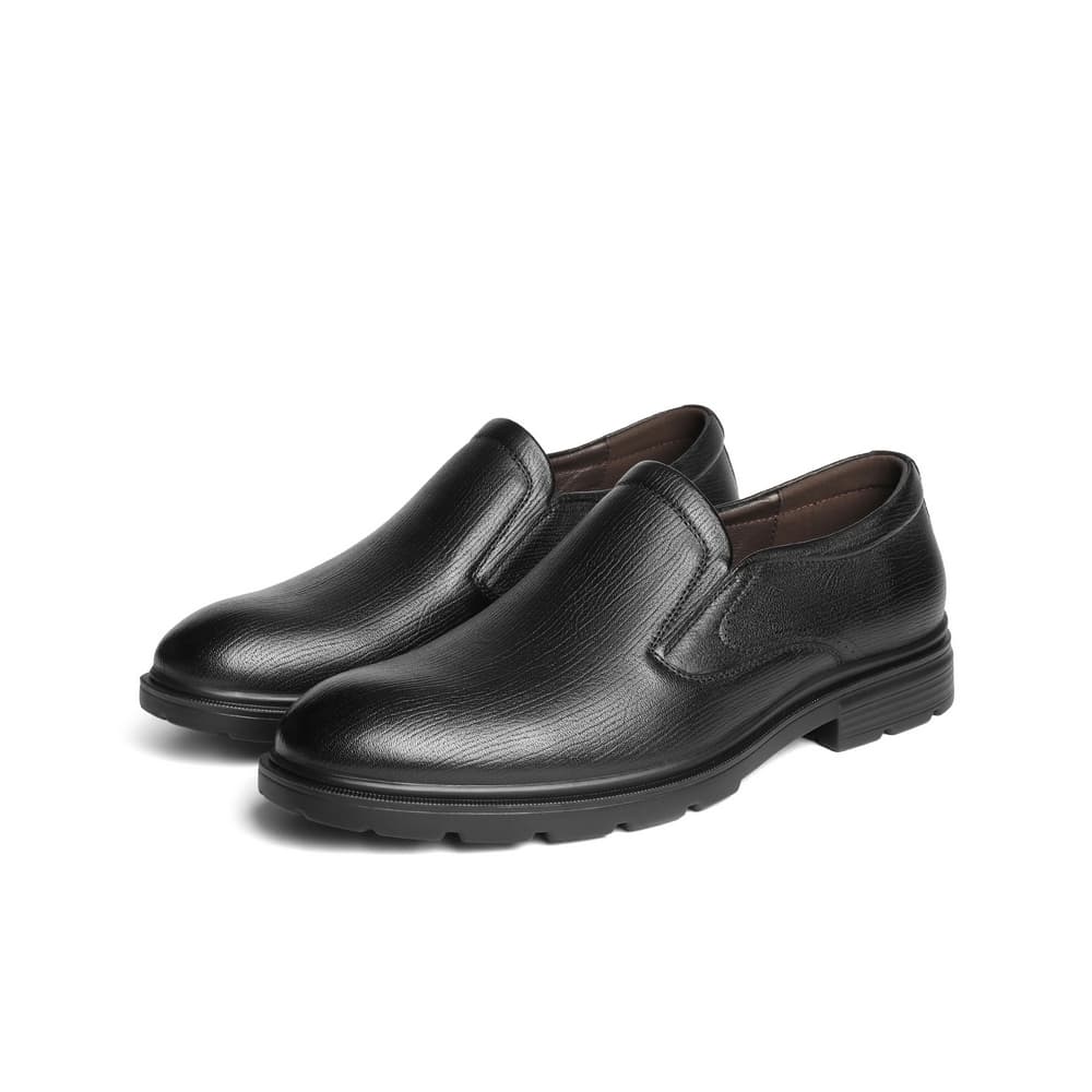 BELLE Повседневные кожаные туфли Low Top Черные Мужские - изображение 5