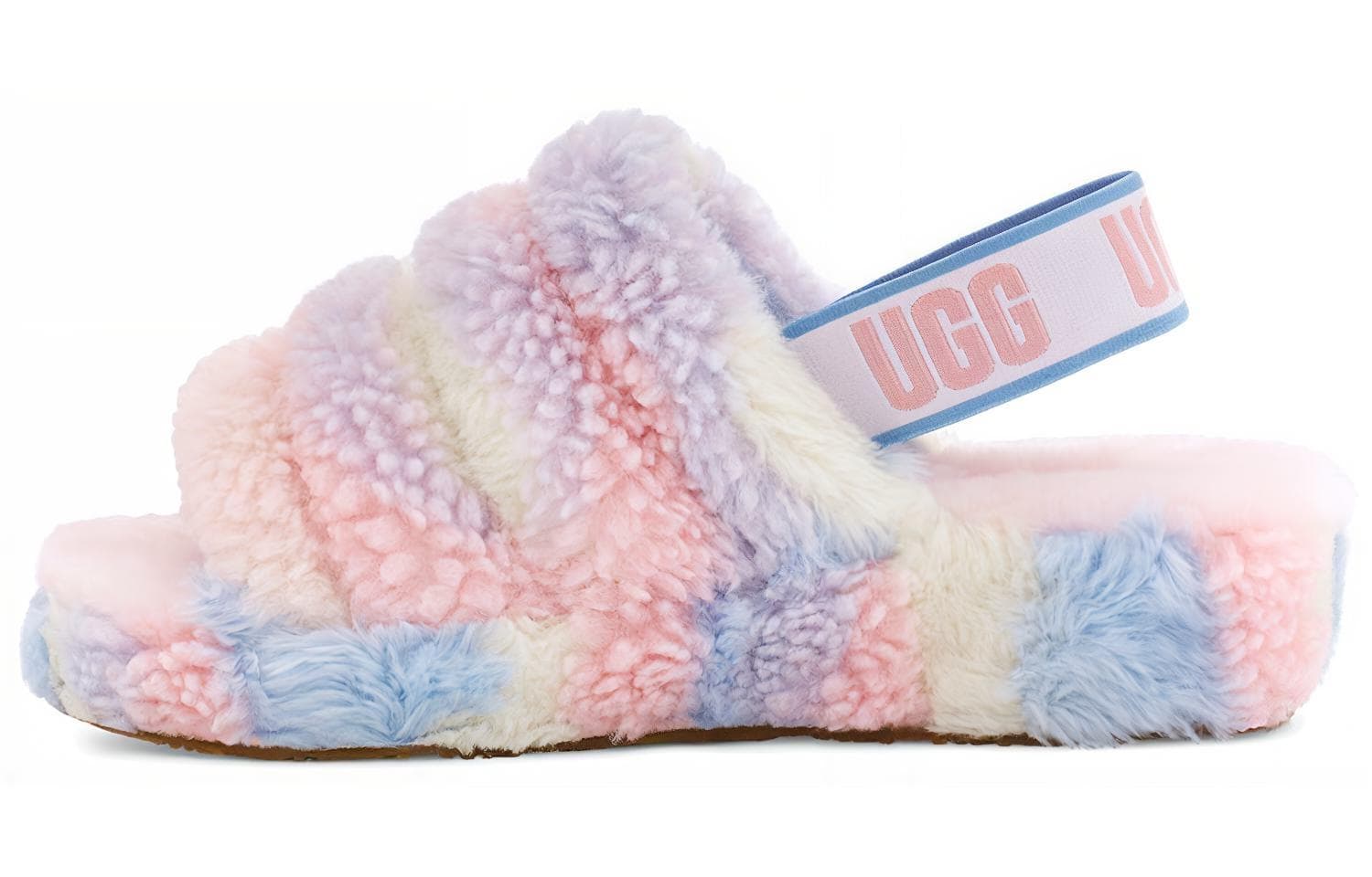 Шлёпанцы UGG FLUFF YEAH Slide Cali Collage - изображение 1