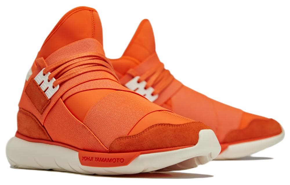 Кроссовки Y-3 Qasa High "Orange" - изображение 4