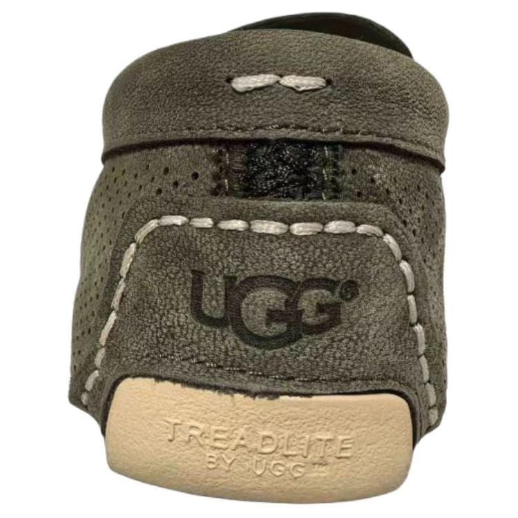 UGG HENRICK Stripe PERF Лоферы с резиновой подошвой Мужские Мохово-зеленый - изображение 6