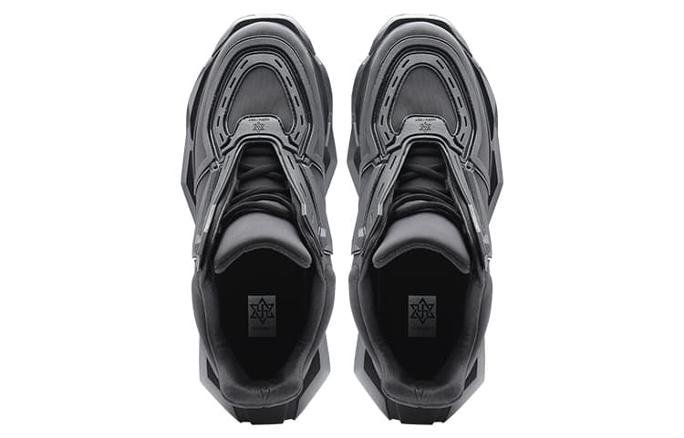 Кроссовки NORVINCY Chunky Sneakers Black - изображение 3